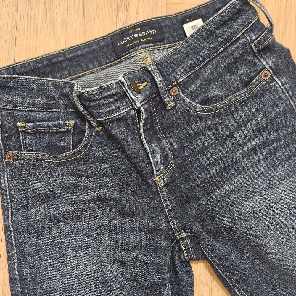 🍀Lucky Brand Stella Skinny 0/25 Ankle
